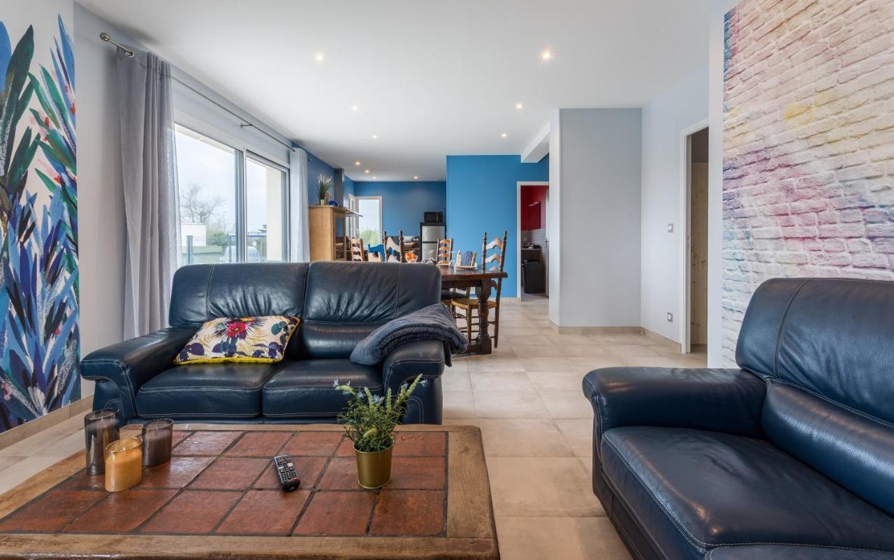 La Proue - Appt Avec Terrasse A Moins De 100M De La Plage Saint-Côme-de-Fresné Exteriér fotografie